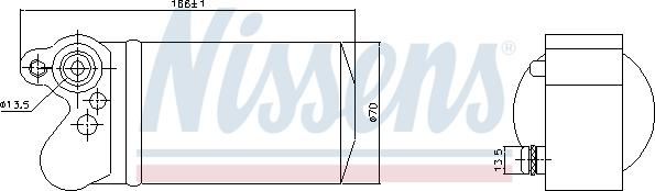 Nissens 95517 - Kuivain, ilmastointilaite inparts.fi