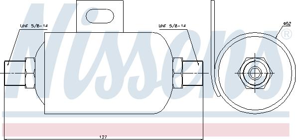 Nissens 95343 - Kuivain, ilmastointilaite inparts.fi