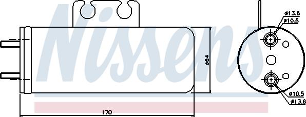 Nissens 95316 - Kuivain, ilmastointilaite inparts.fi
