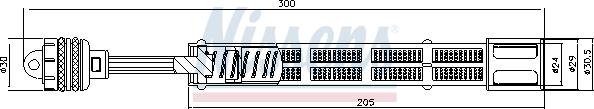 Nissens 95322 - Kuivain, ilmastointilaite inparts.fi