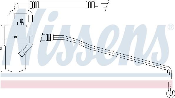 Nissens 95375 - Kuivain, ilmastointilaite inparts.fi