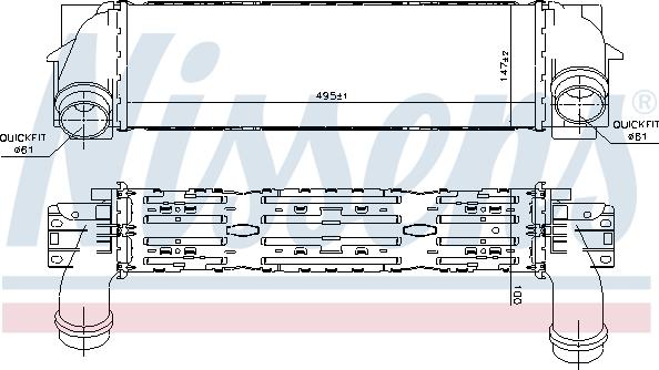 Nissens 96439 - Välijäähdytin inparts.fi