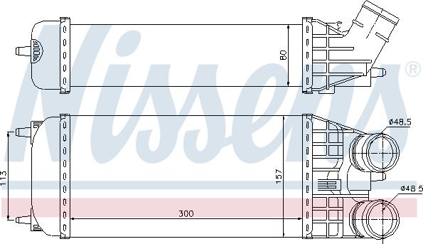 Nissens 96594 - Välijäähdytin inparts.fi