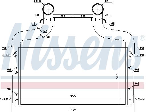 Nissens 96083 - Välijäähdytin inparts.fi