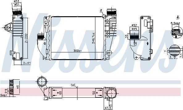 Nissens 961523 - Välijäähdytin inparts.fi