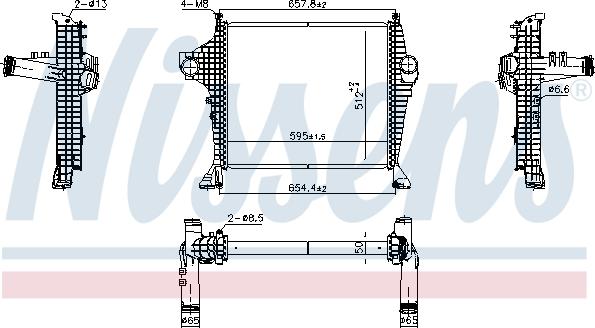 Nissens 961327 - Välijäähdytin inparts.fi