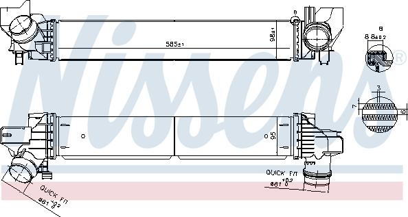 Nissens 961269 - Välijäähdytin inparts.fi