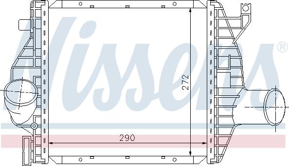Nissens 96843 - Välijäähdytin inparts.fi