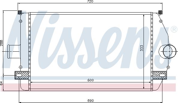 Nissens 96866 - Välijäähdytin inparts.fi