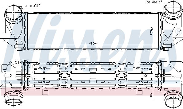 Nissens 96322 - Välijäähdytin inparts.fi