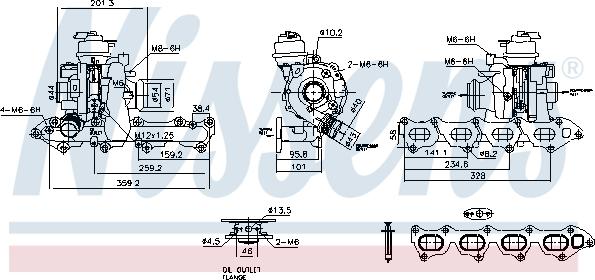 Nissens 93460 - Ahdin inparts.fi