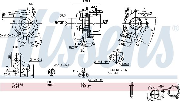 Nissens 93425 - Ahdin inparts.fi