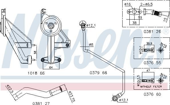 Nissens 9300908 - Asennussarja, turboahdin inparts.fi