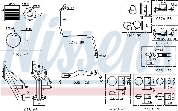 Nissens 9300911 - Asennussarja, turboahdin inparts.fi