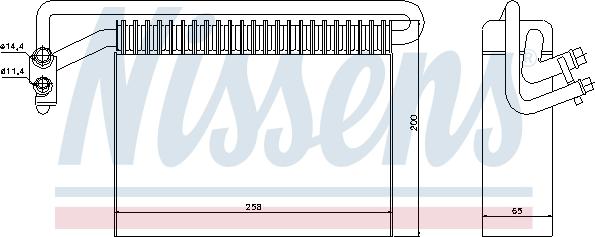 Nissens 92177 - Höyrystin, ilmastointilaite inparts.fi