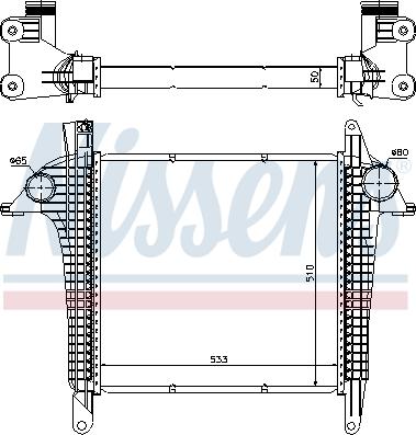 Nissens 97057 - Välijäähdytin inparts.fi