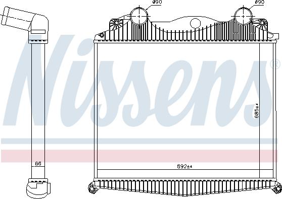 Nissens 97014 - Välijäähdytin inparts.fi