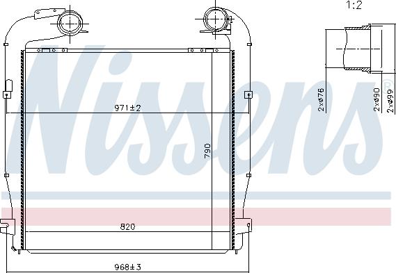 Nissens 97080 - Välijäähdytin inparts.fi