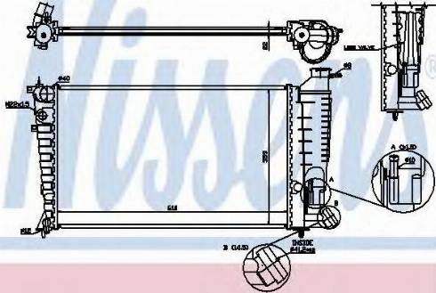 Nissens 61379A - Jäähdytin,moottorin jäähdytys inparts.fi