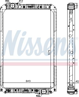 Nissens 62571A - Jäähdytin,moottorin jäähdytys inparts.fi