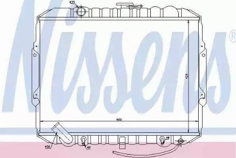 Nissens 67018 - Jäähdytin,moottorin jäähdytys inparts.fi