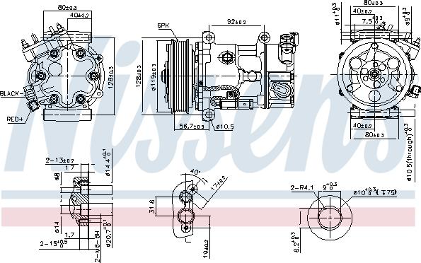 Nissens 89067 - Kompressori, ilmastointilaite inparts.fi