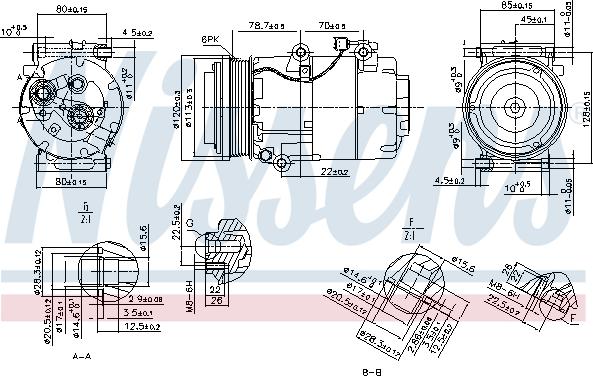 Nissens 89388 - Kompressori, ilmastointilaite inparts.fi