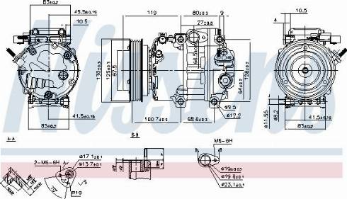 Nissens 89295 - Kompressori, ilmastointilaite inparts.fi