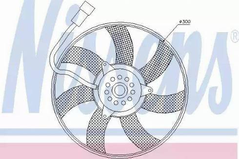 Nissens 85617 - Puhallin, ilmastointi inparts.fi