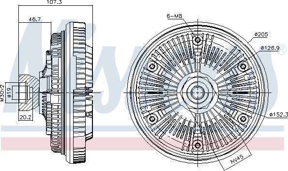 Nissens 86130 - Kytkin, jäähdytystuuletin inparts.fi