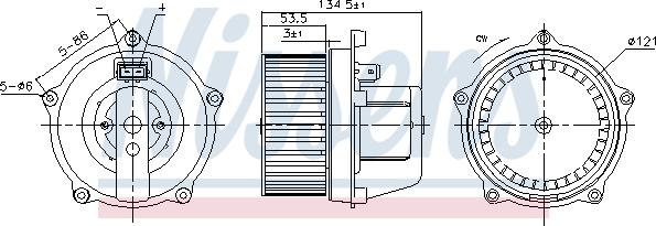 Nissens 87444 - Sisätilapuhallin inparts.fi