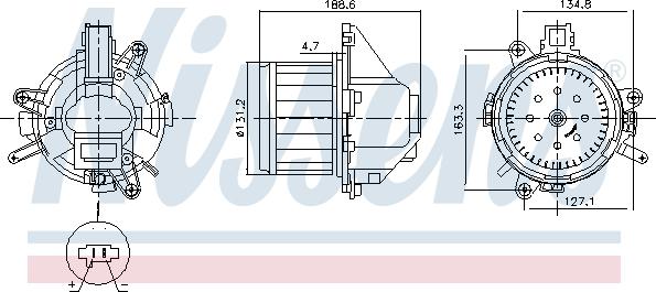 Nissens 87596 - Sisätilapuhallin inparts.fi