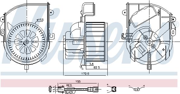 Nissens 87651 - Sisätilapuhallin inparts.fi