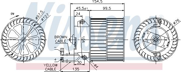 Nissens 87057 - Sisätilapuhallin inparts.fi