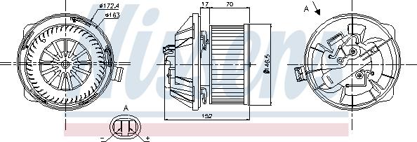 Nissens 87065 - Sisätilapuhallin inparts.fi