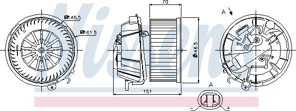 Nissens 87127 - Sisätilapuhallin inparts.fi