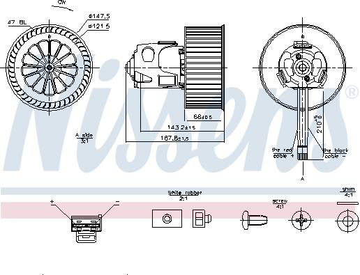 Nissens 87240 - Sisätilapuhallin inparts.fi