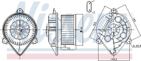 Nissens 87265 - Sisätilapuhallin inparts.fi