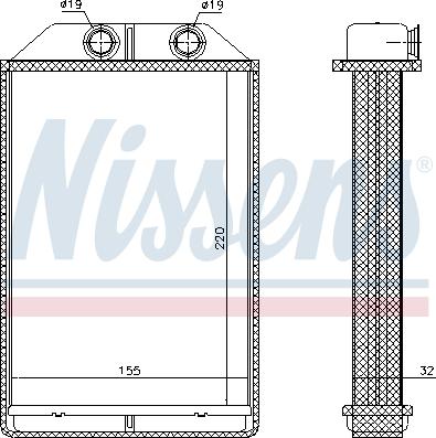 Nissens 70234 - Lämmityslaitteen kenno inparts.fi