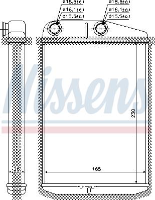 Nissens 73989 - Lämmityslaitteen kenno inparts.fi