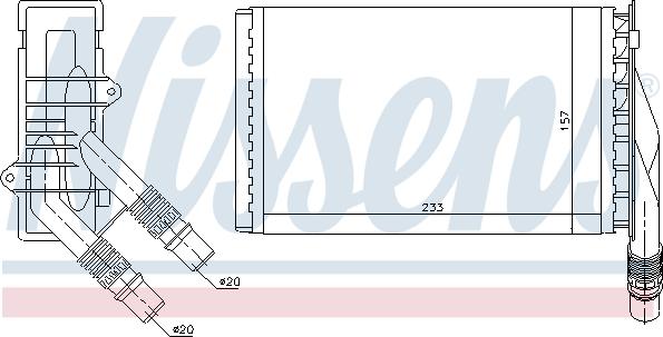 Nissens 72985 - Lämmityslaitteen kenno inparts.fi