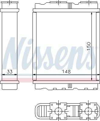 Nissens 72659 - Lämmityslaitteen kenno inparts.fi