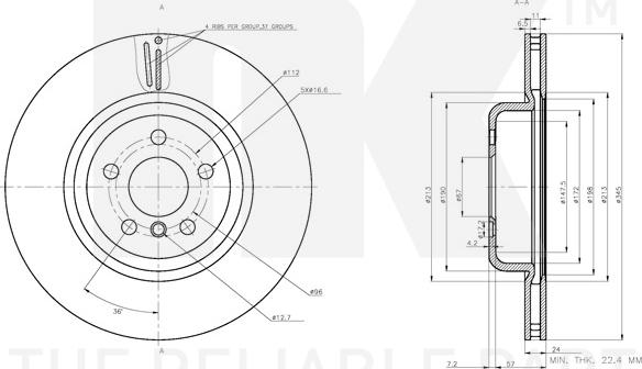 NK 3415116 - Jarrulevy inparts.fi