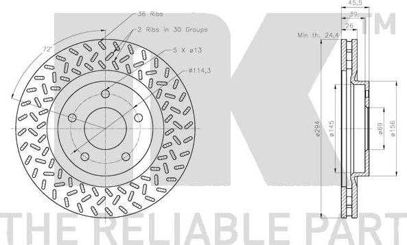 NK 319329 - Jarrulevy inparts.fi