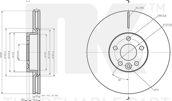 NK 314869 - Jarrulevy inparts.fi