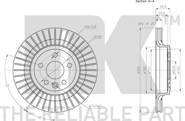 NK 314861 - Jarrulevy inparts.fi