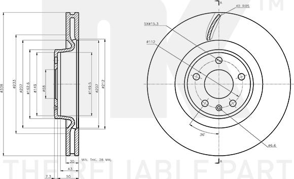 NK 3147182 - Jarrulevy inparts.fi