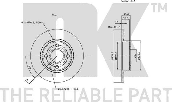 NK 313649 - Jarrulevy inparts.fi