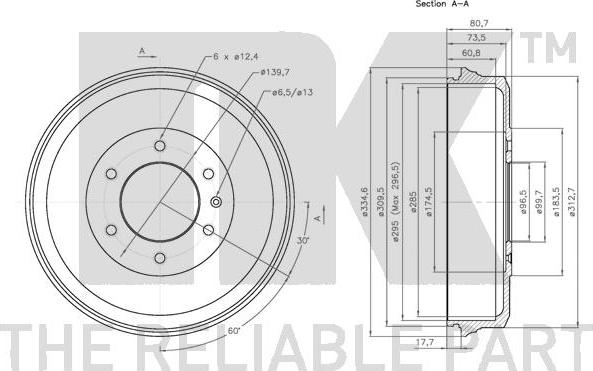 NK 251404 - Jarrurumpu inparts.fi