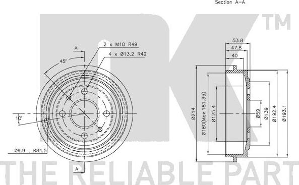 NK 252309 - Jarrurumpu inparts.fi